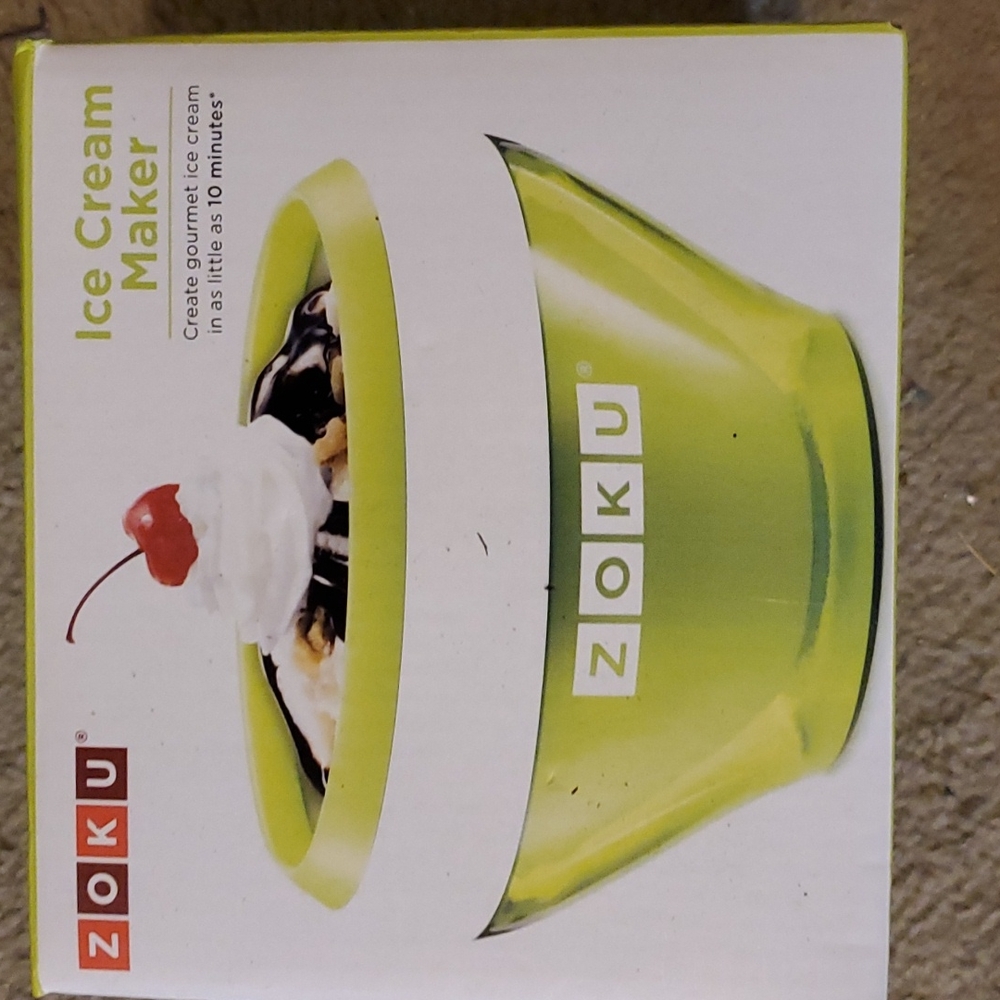 NEW Zoku Ice Cream Maker in green